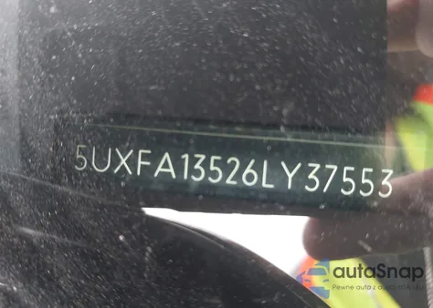 2006 BMW X5 3.0I from USA, damaged, VIN 5UXFA13526LY37553